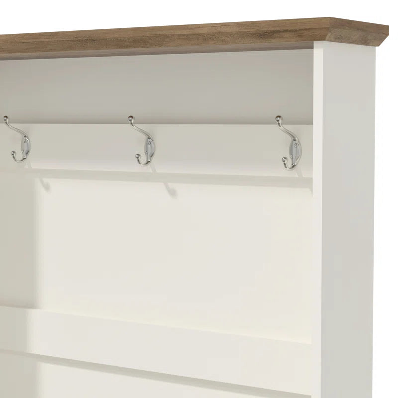 Arignote Hall Tree 31.3'' Wide with Bench and Shoe Storage
