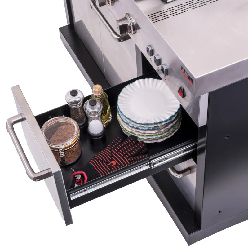 Medallion Series Modular Outdoor Kitchen 5-Burner Infrared Gas Grill