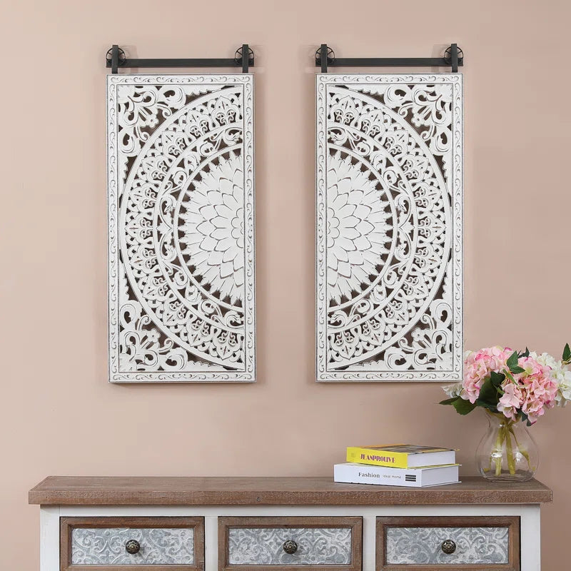 Handmade Boho Plants & Flowers Wall Decor